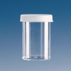 Sample cups, PS, with snap-on lid, PE | Nominal capacity ml : 12